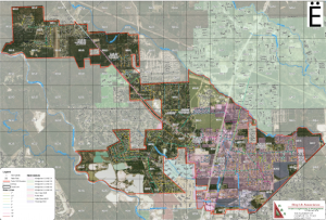 shaded utility district map